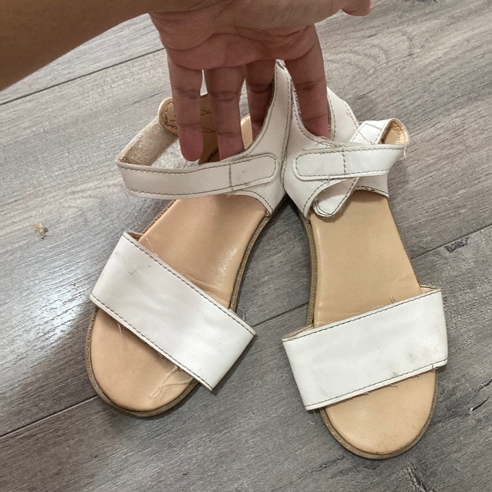 Girls White H&M Sandals